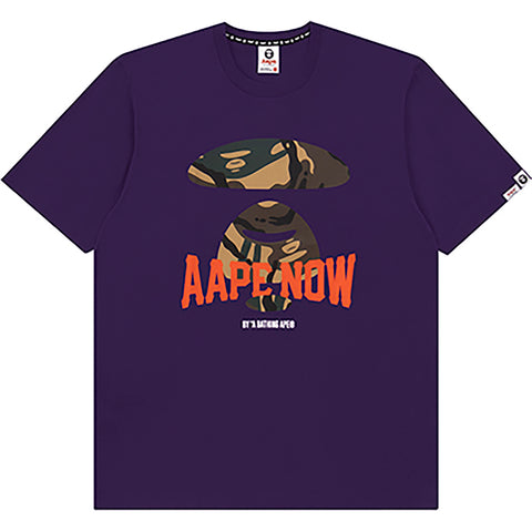 AAPE APE FACE GRAPHIC TEE
