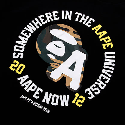 AAPE CAMO EMBLEM PRINT TEE