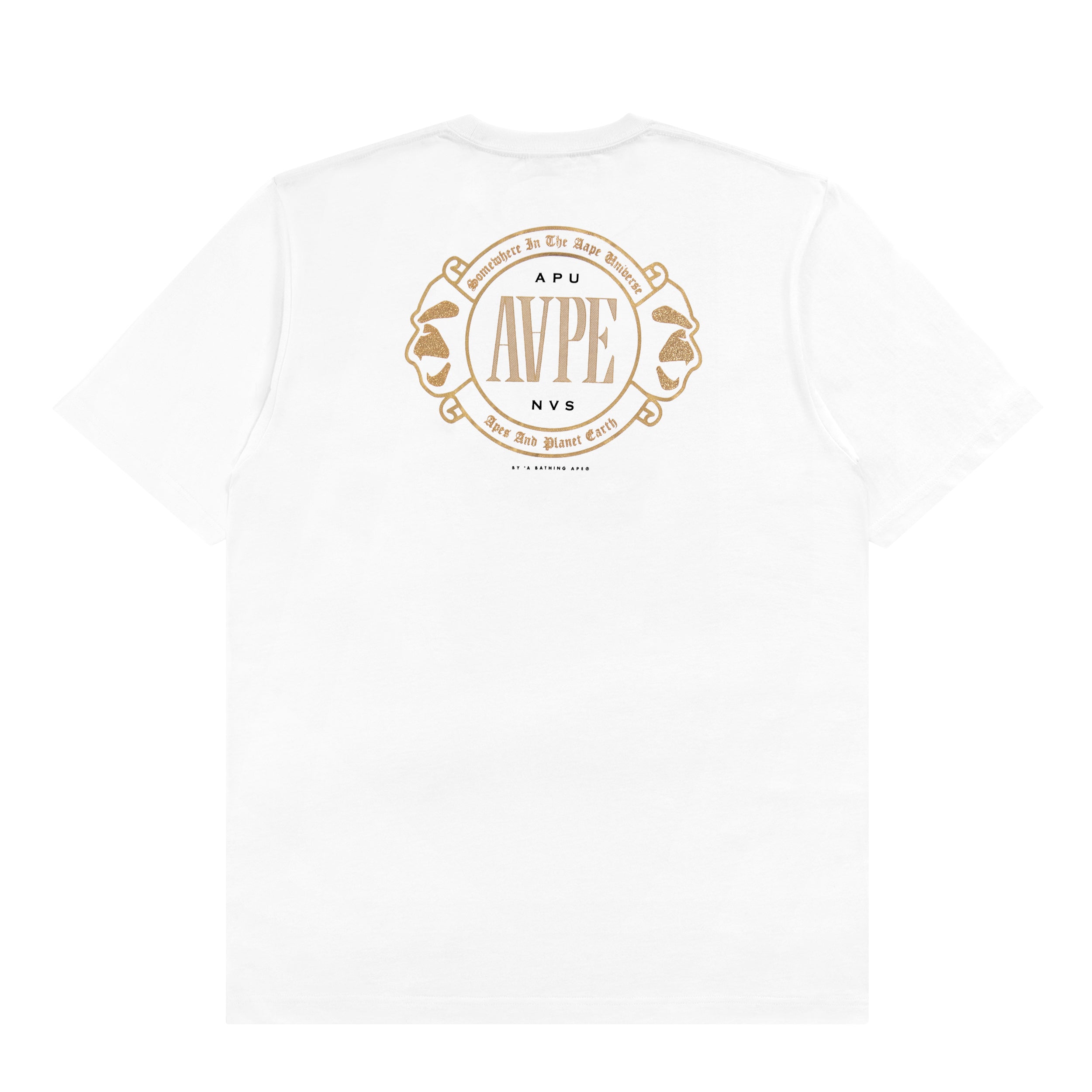 AAPE METALLIC EMBLEM PRINT TEE