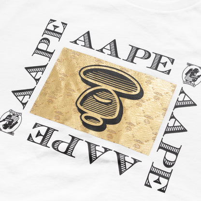 AAPE METALLIC APE FACE TEE