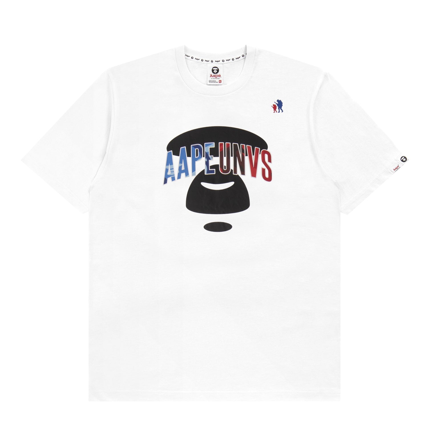 AAPE APE FACE LOGO TEE