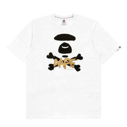 AAPE METALLIC GRAPHIC LOGO TEE