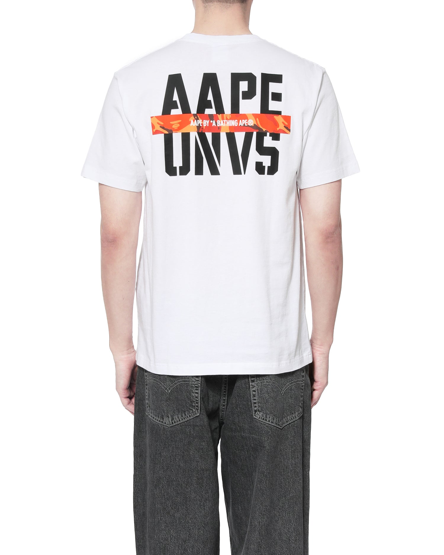 AAPE CAMO TAPE LOGO TEE