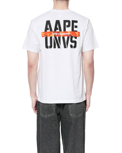 AAPE CAMO TAPE LOGO TEE