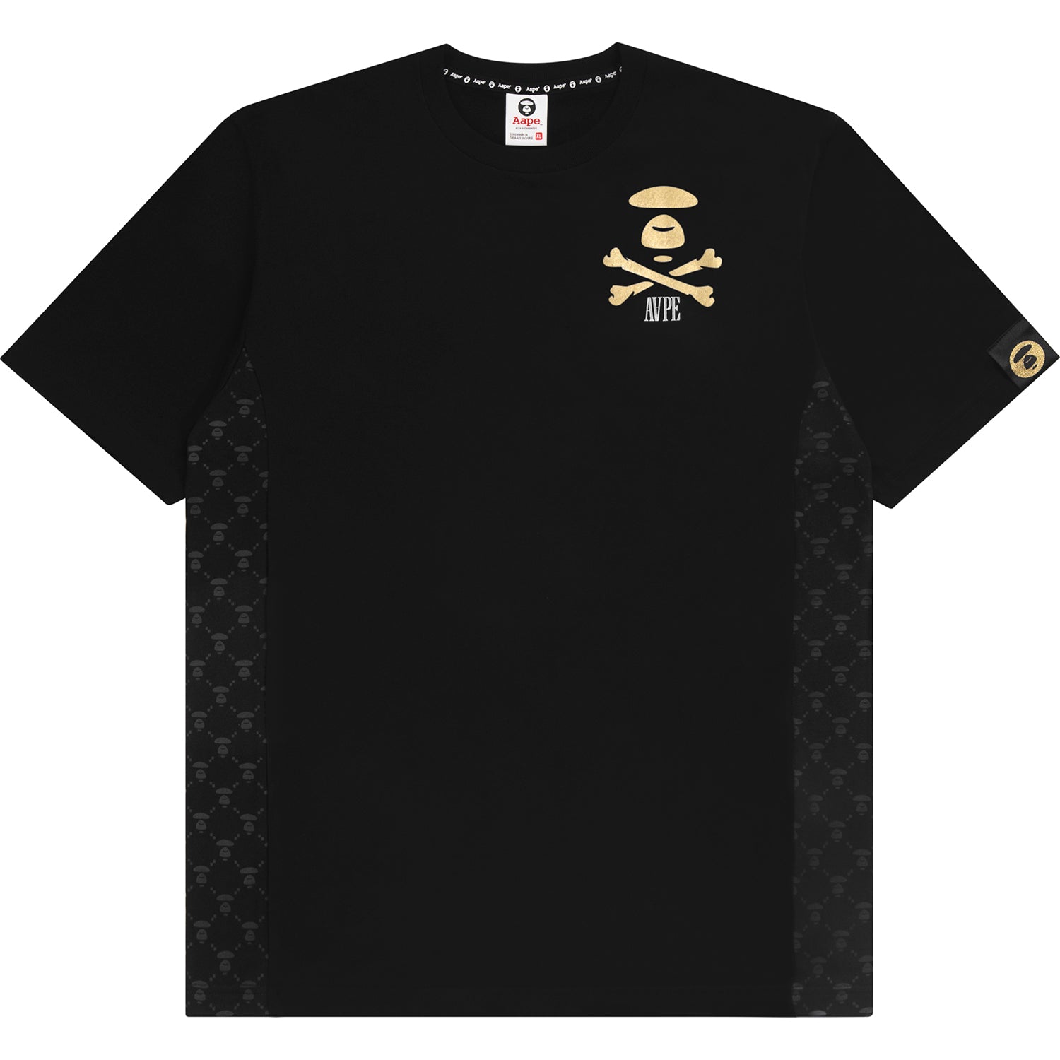 AAPE METALLIC APE FACE TEE