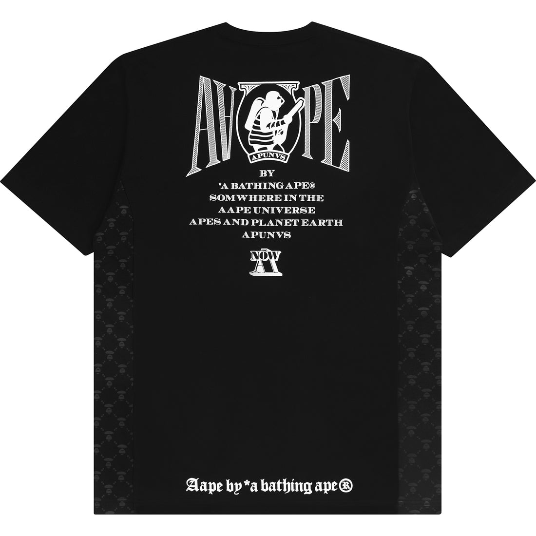 AAPE METALLIC APE FACE TEE