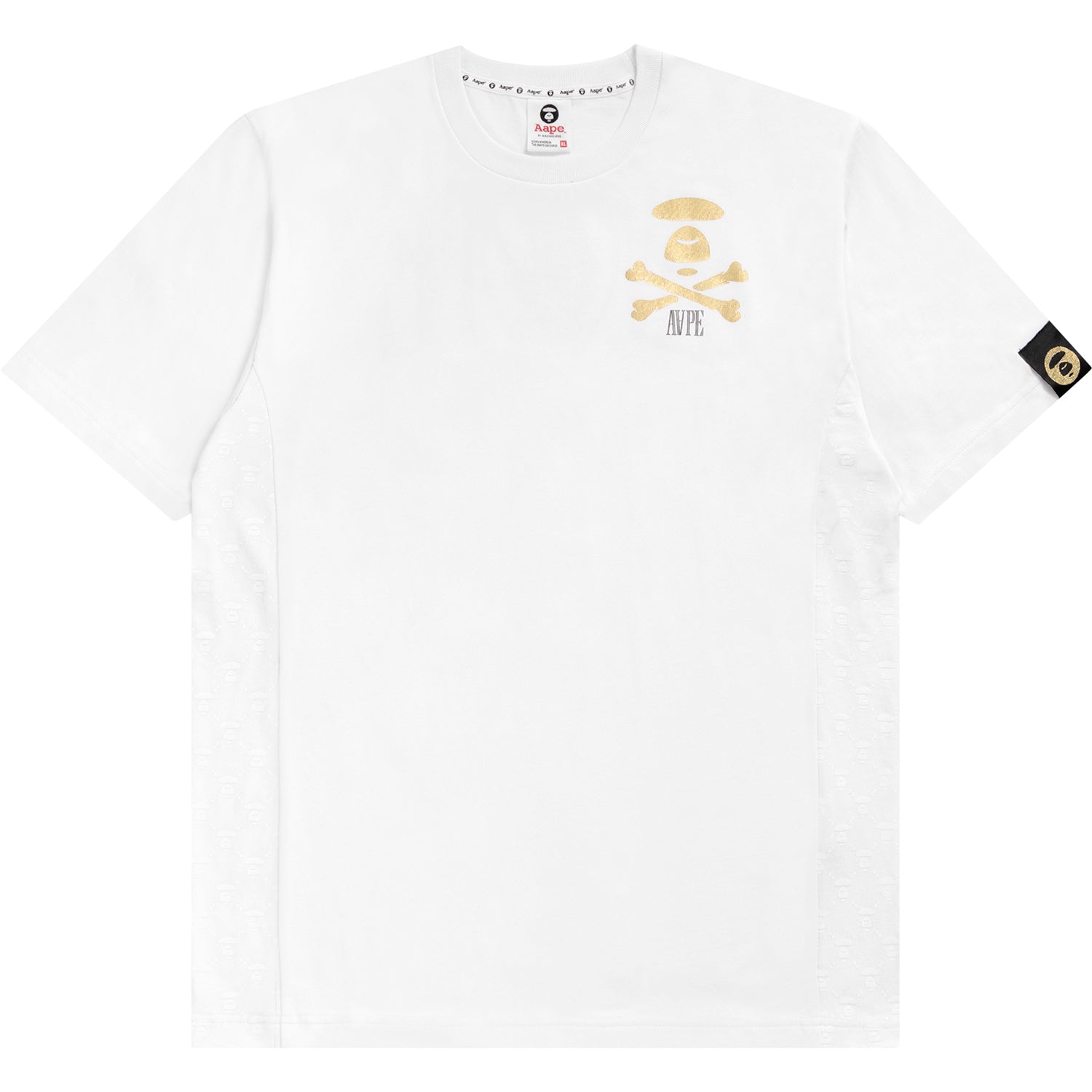 AAPE METALLIC APE FACE TEE