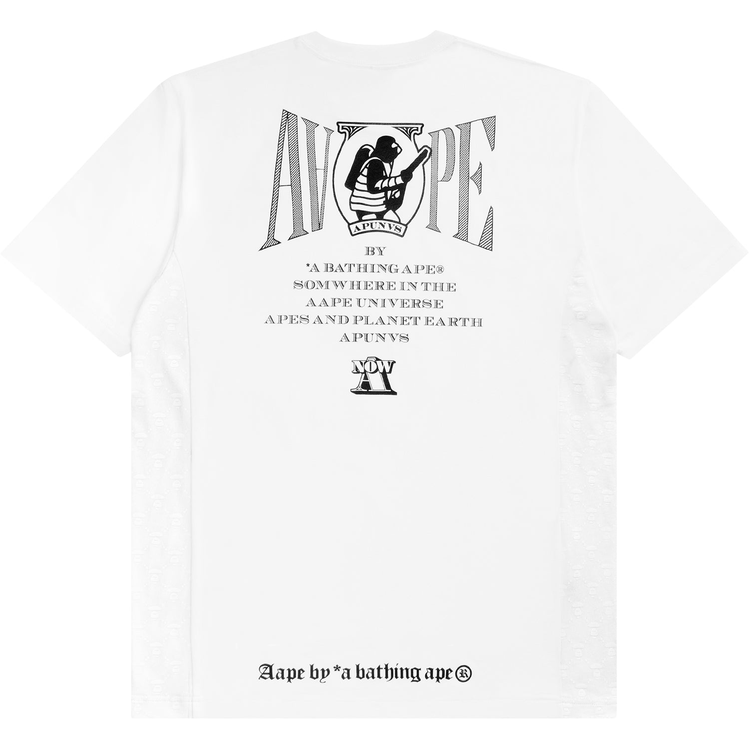 AAPE METALLIC APE FACE TEE