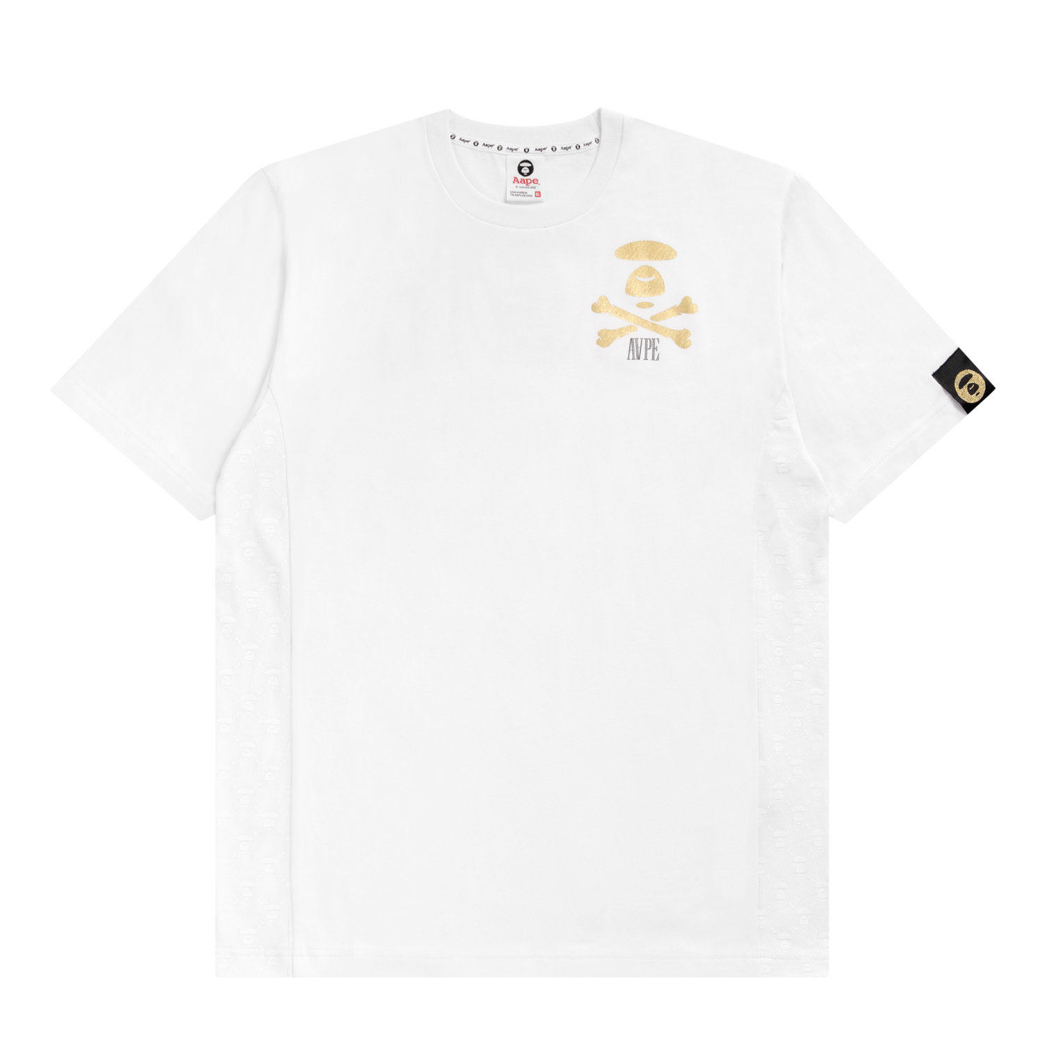 AAPE METALLIC APE FACE TEE