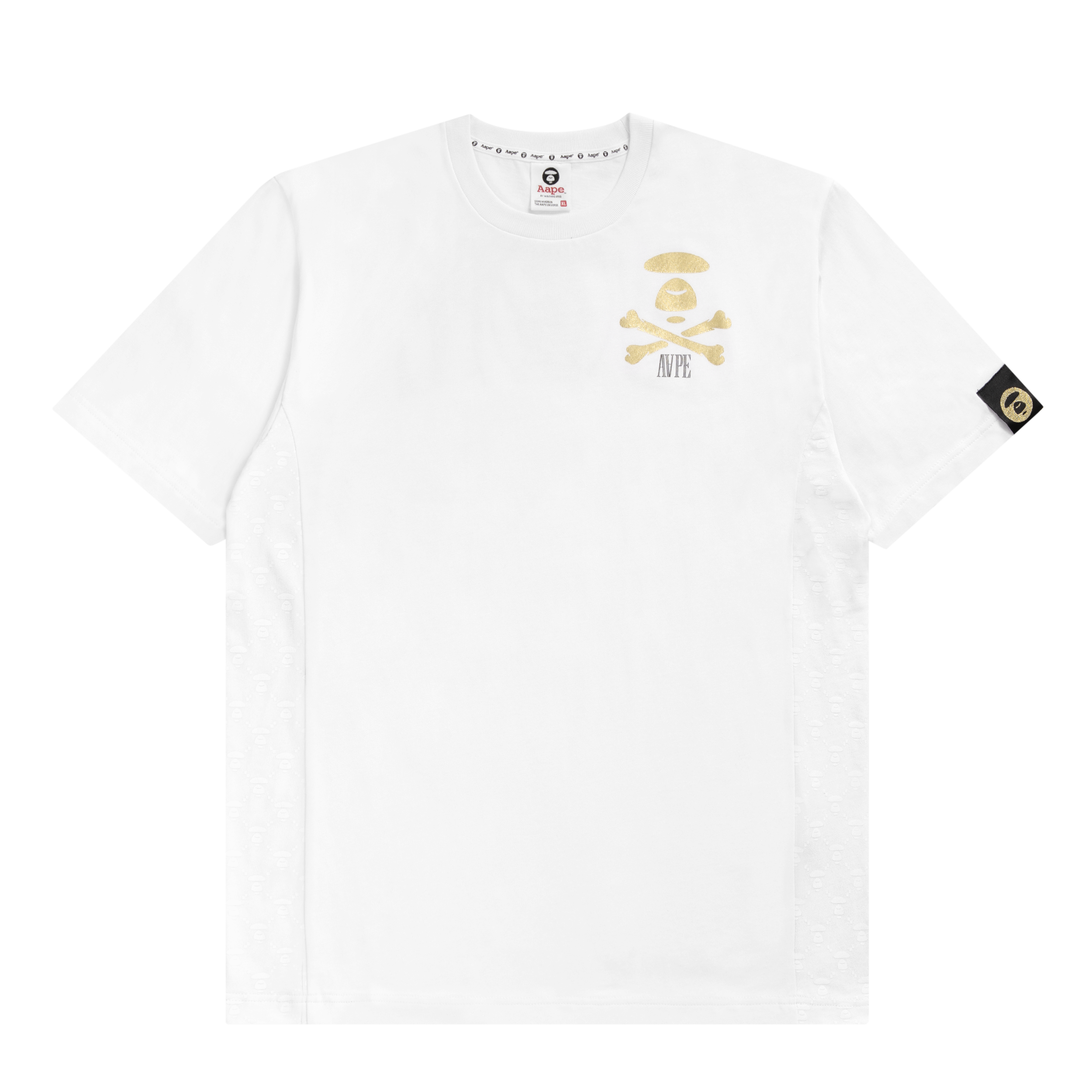 AAPE METALLIC APE FACE TEE