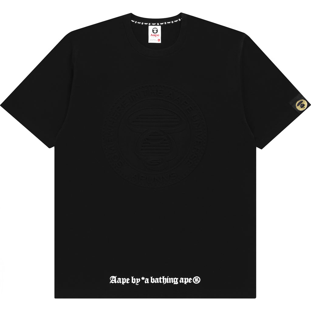 AAPE LOGO EMBOSSED TEE