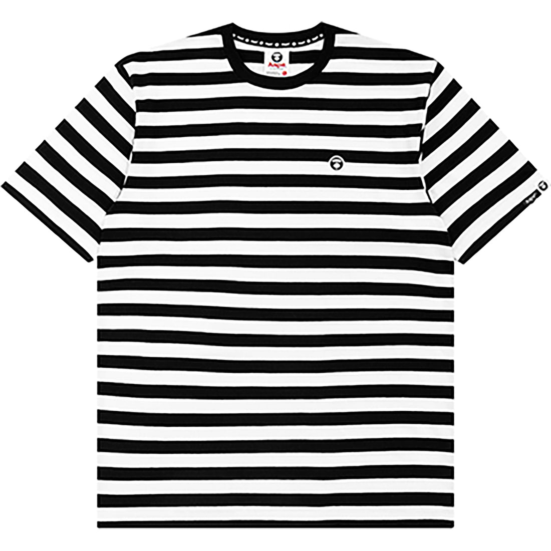 AAPE APE FACE STRIPED TEE