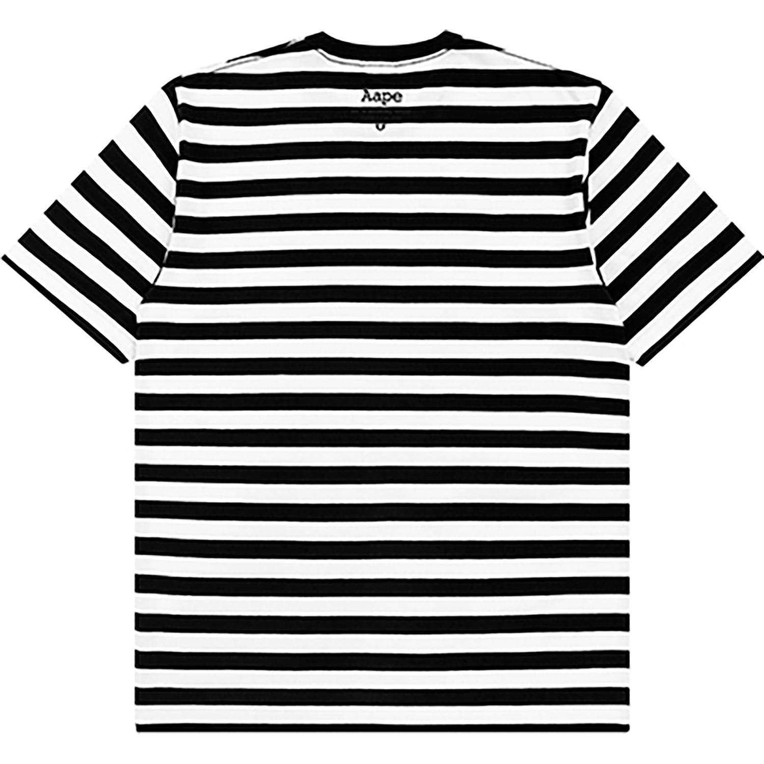 AAPE APE FACE STRIPED TEE