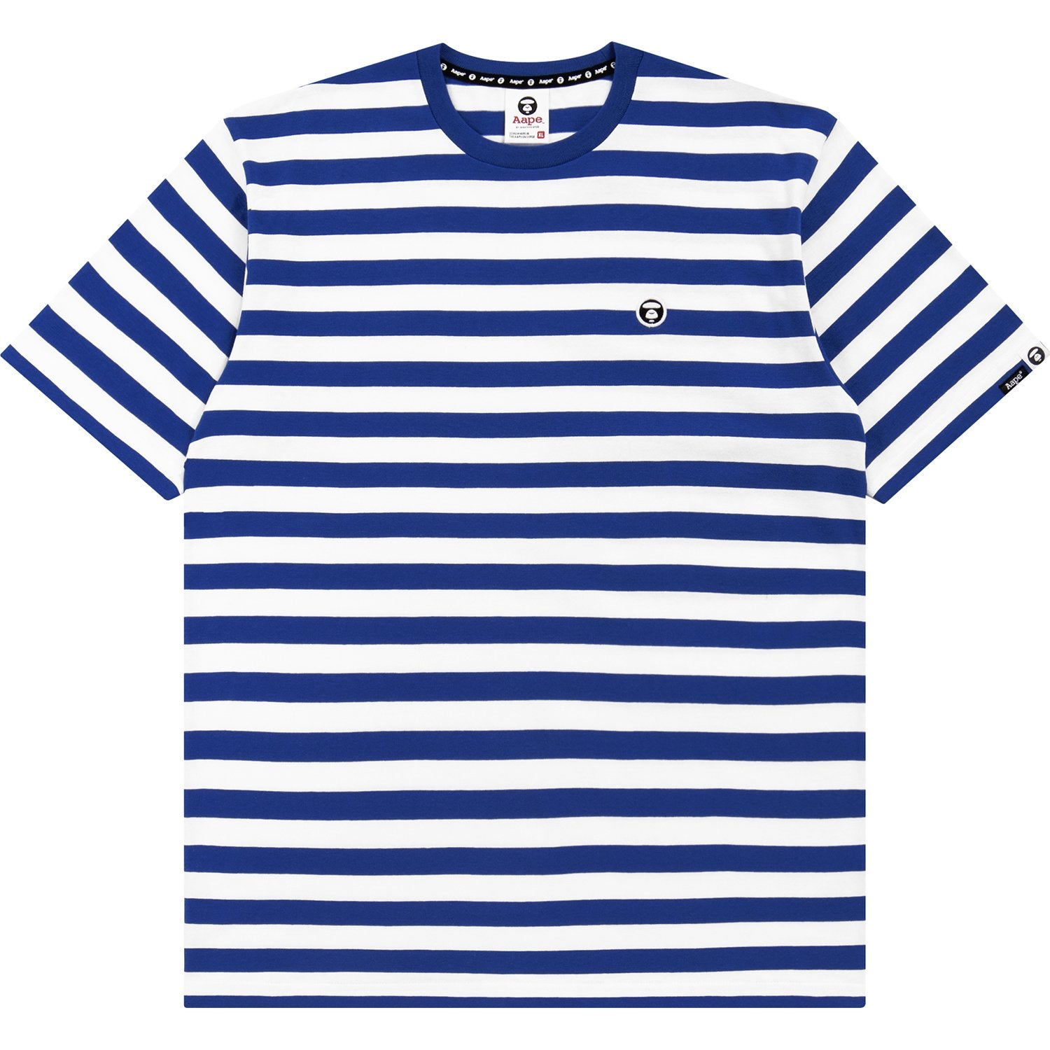 AAPE APE FACE STRIPED TEE