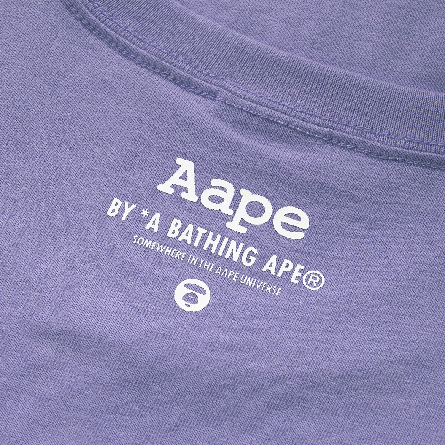 AAPE APE FACE BADGE TEE