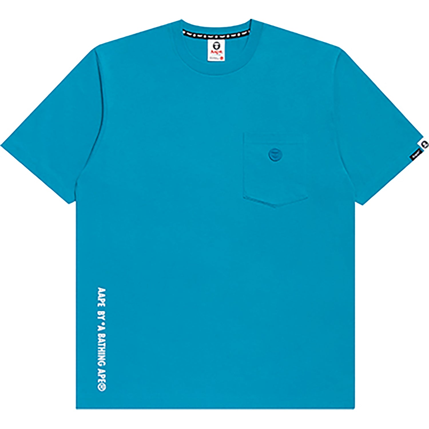 AAPE TONAL APE FACE POCKET TEE