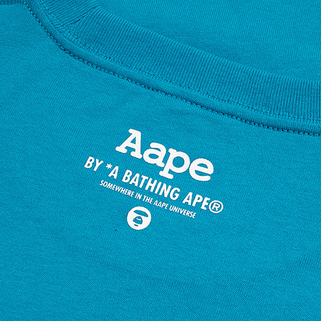 AAPE TONAL APE FACE POCKET TEE | AAPE US