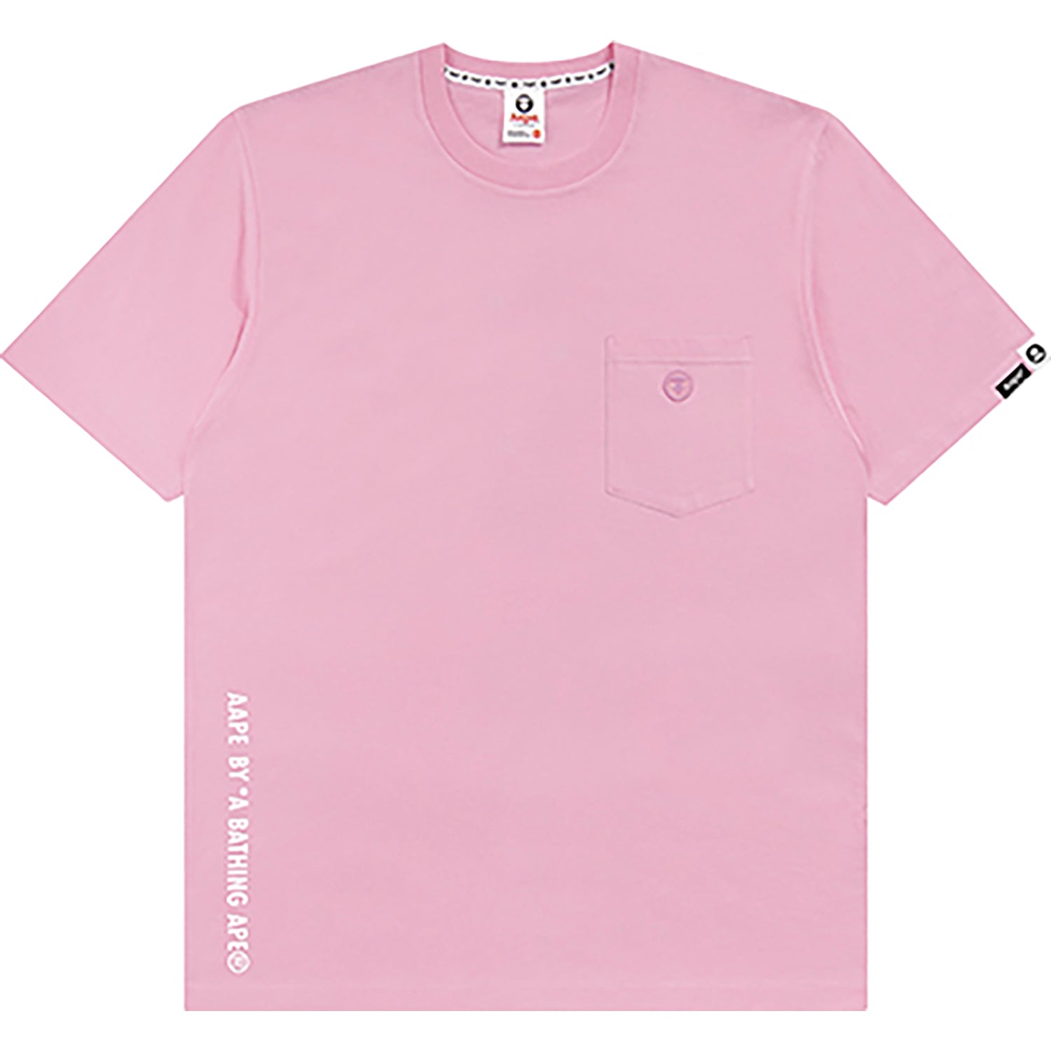 AAPE TONAL APE FACE POCKET TEE