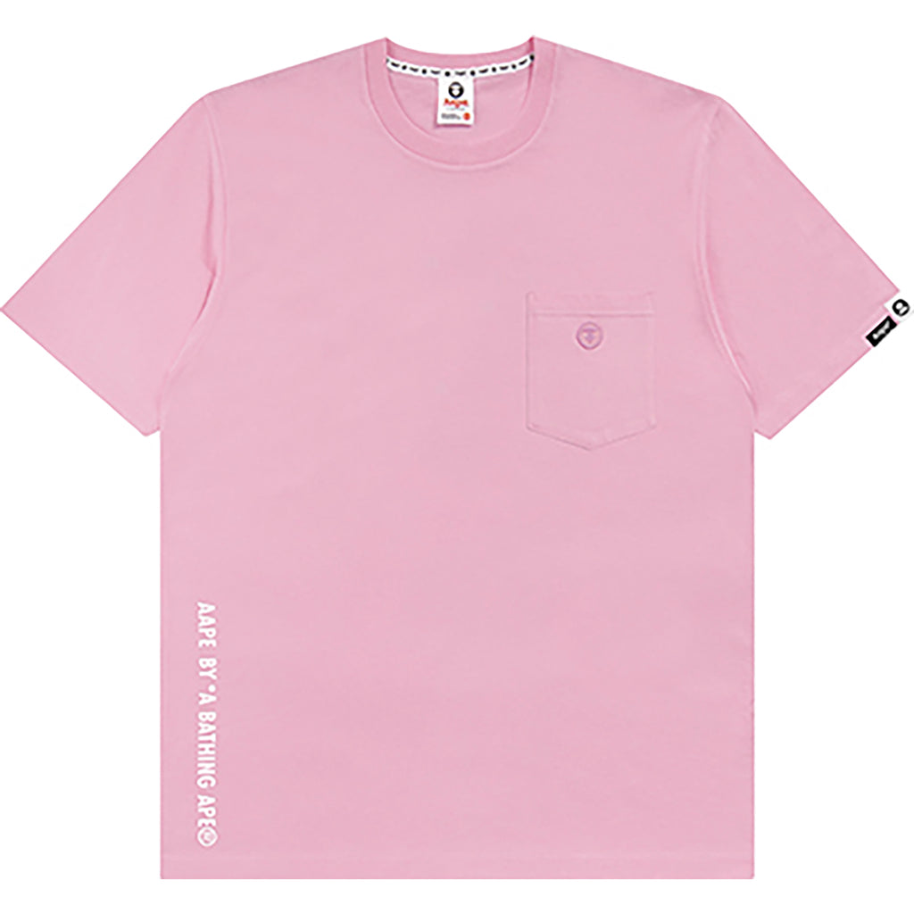 AAPE TONAL APE FACE POCKET TEE | AAPE US