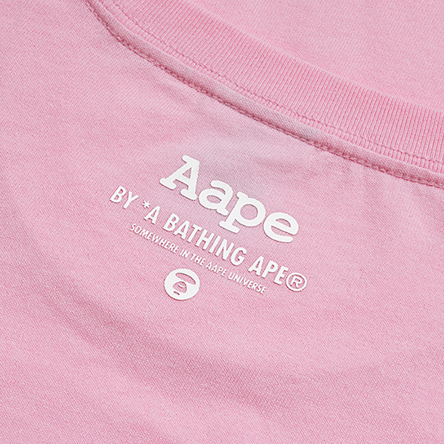 AAPE TONAL APE FACE POCKET TEE