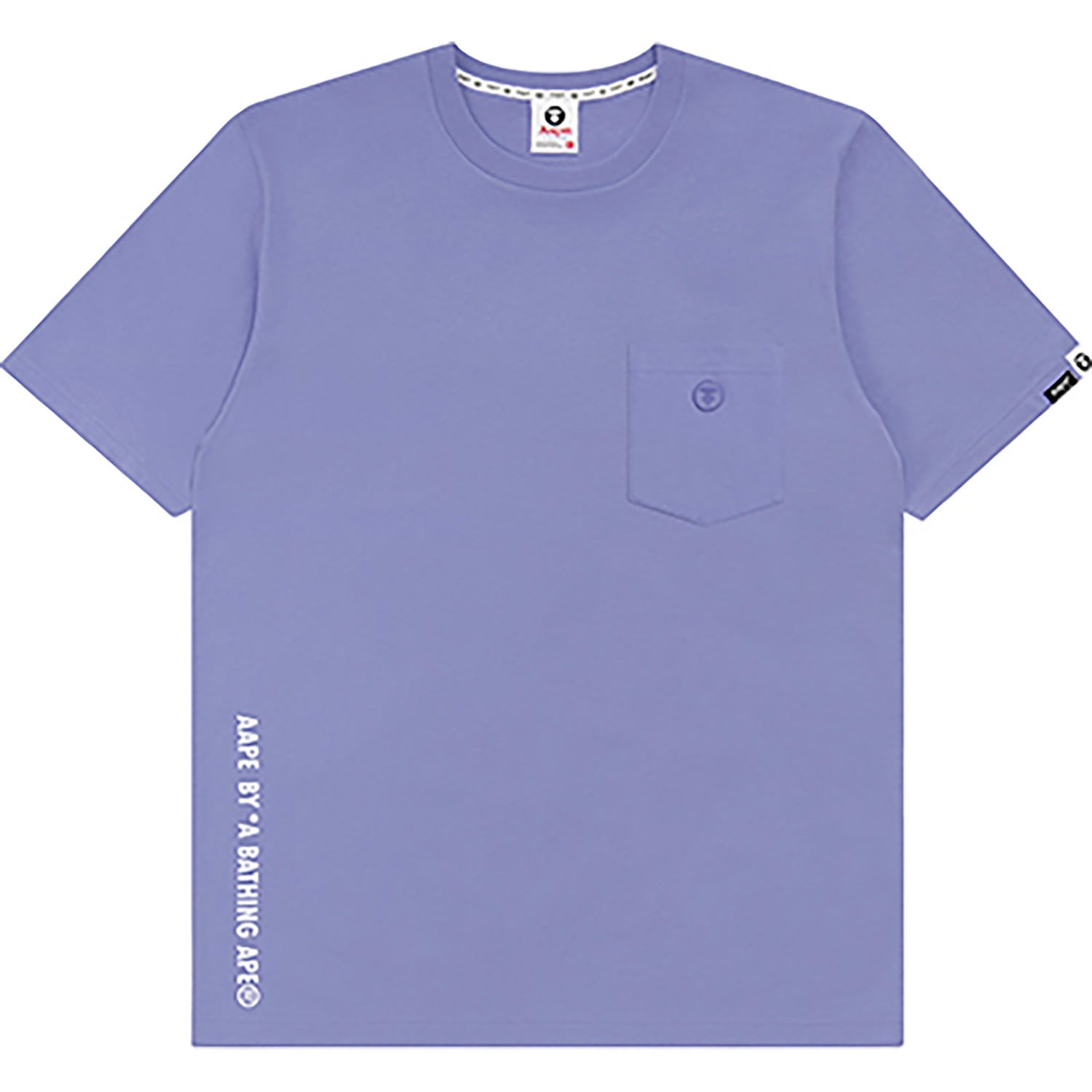 AAPE TONAL APE FACE POCKET TEE