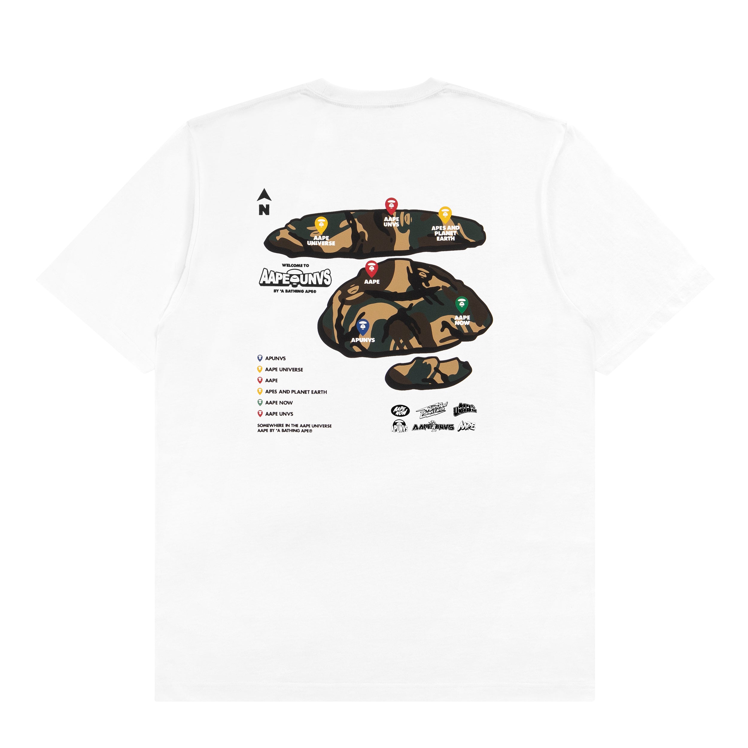 AAPE THEME TEE