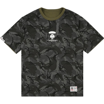 AAPE REVERSIBLE CAMO POCKET TEE