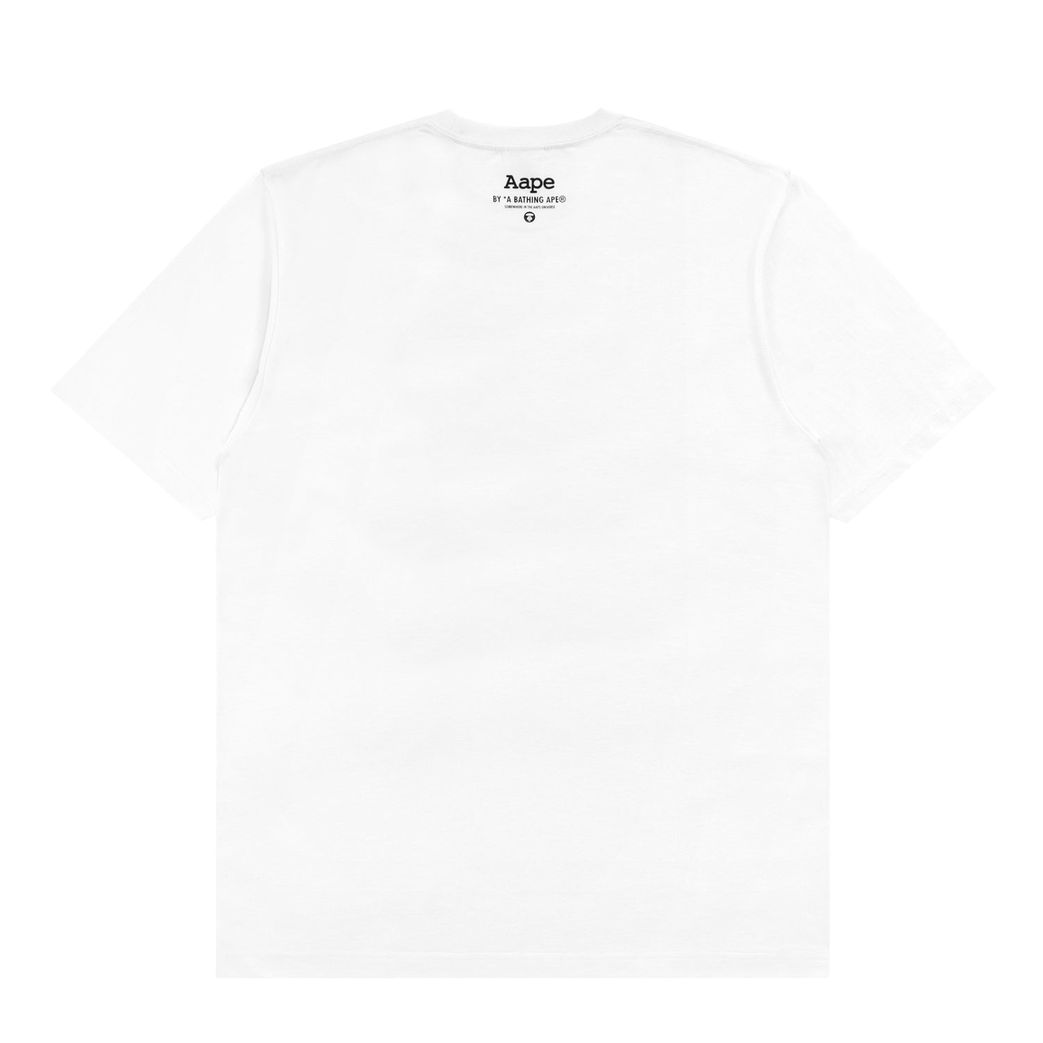 AAPE GRAPHIC SLOGAN PRINT TEE