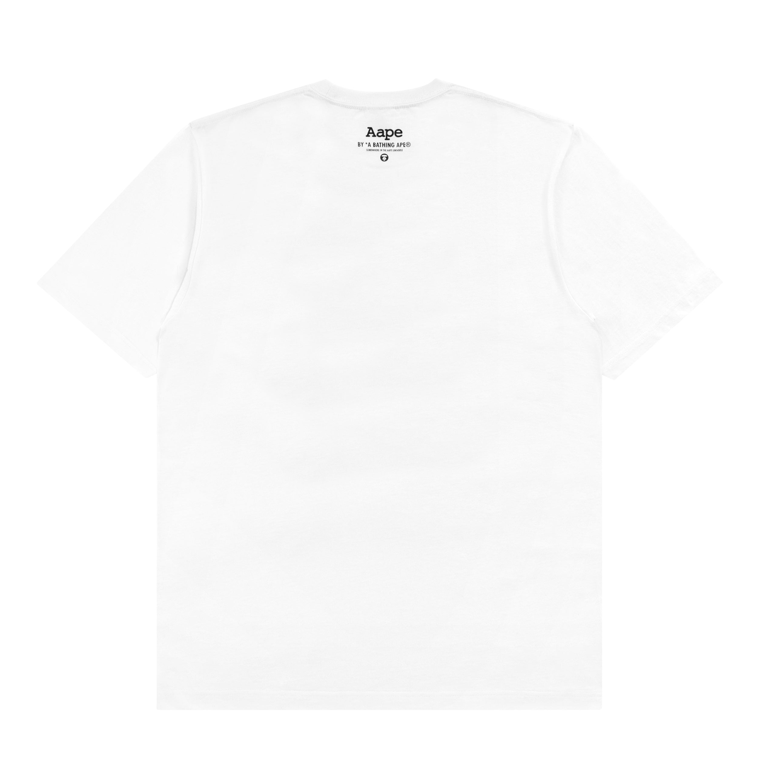 AAPE GRAPHIC SLOGAN PRINT TEE