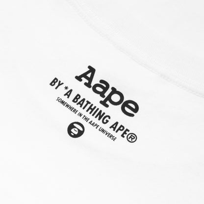 AAPE GRAPHIC SLOGAN PRINT TEE