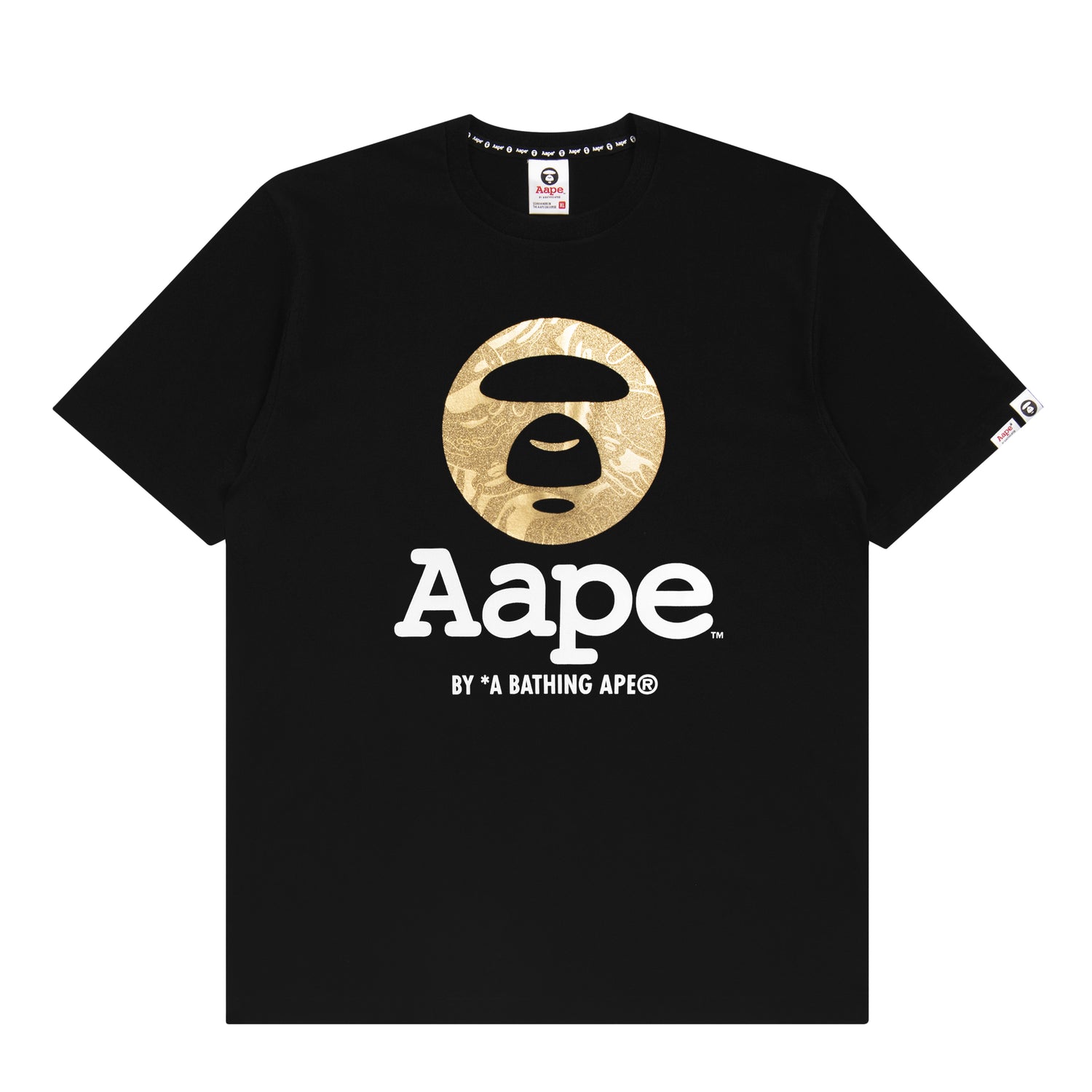 AAPE METALLIC APE FACE TEE