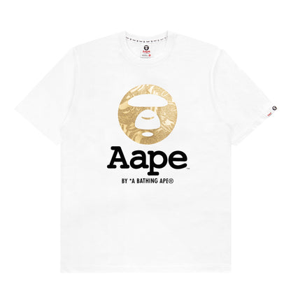 AAPE METALLIC APE FACE TEE