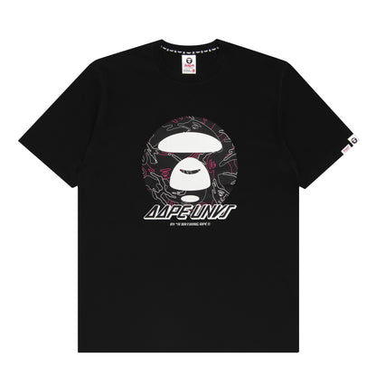 AAPE APE FACE GRAPHIC TEE