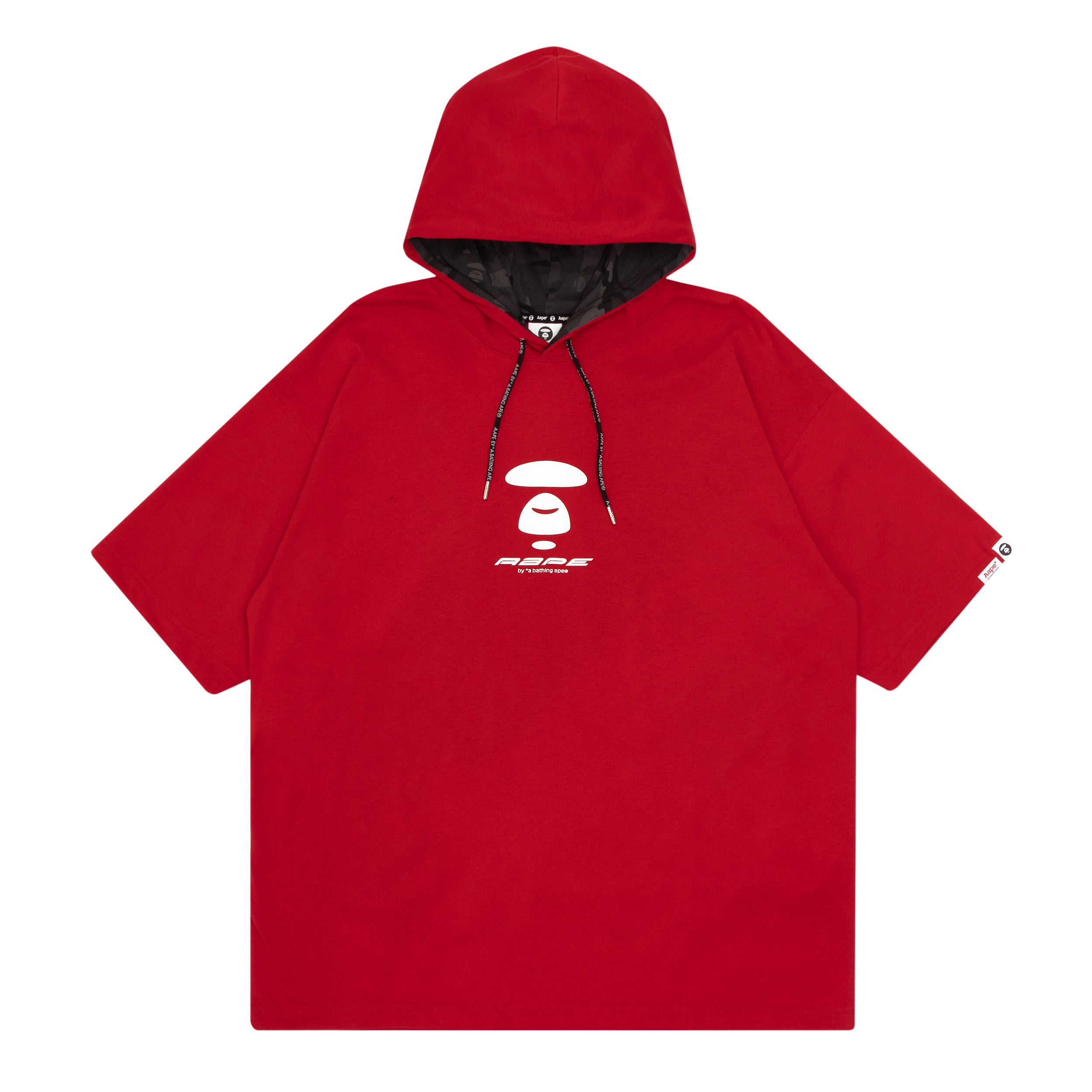 Aape hoodie red online