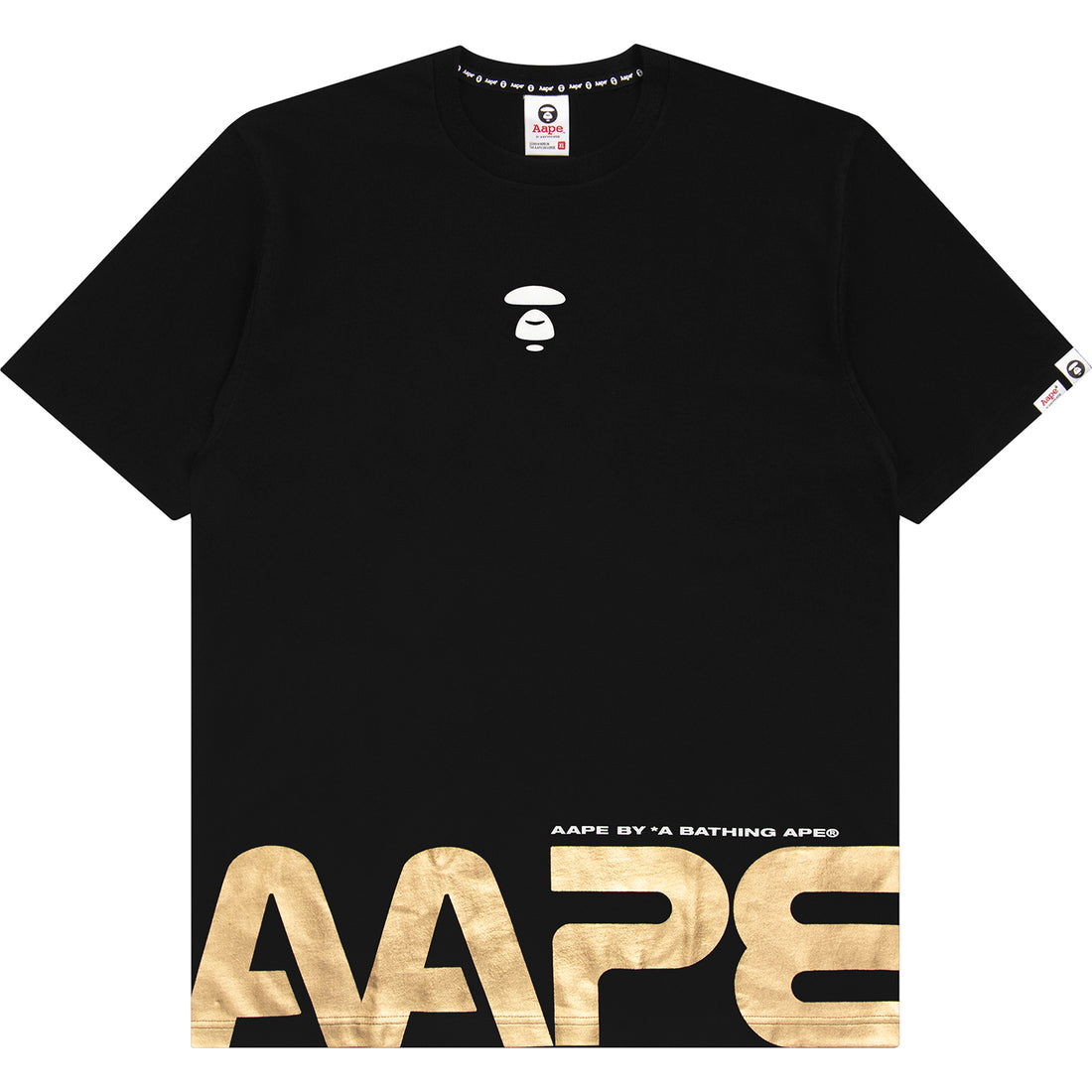 AAPE METALLIC LOGO TEE