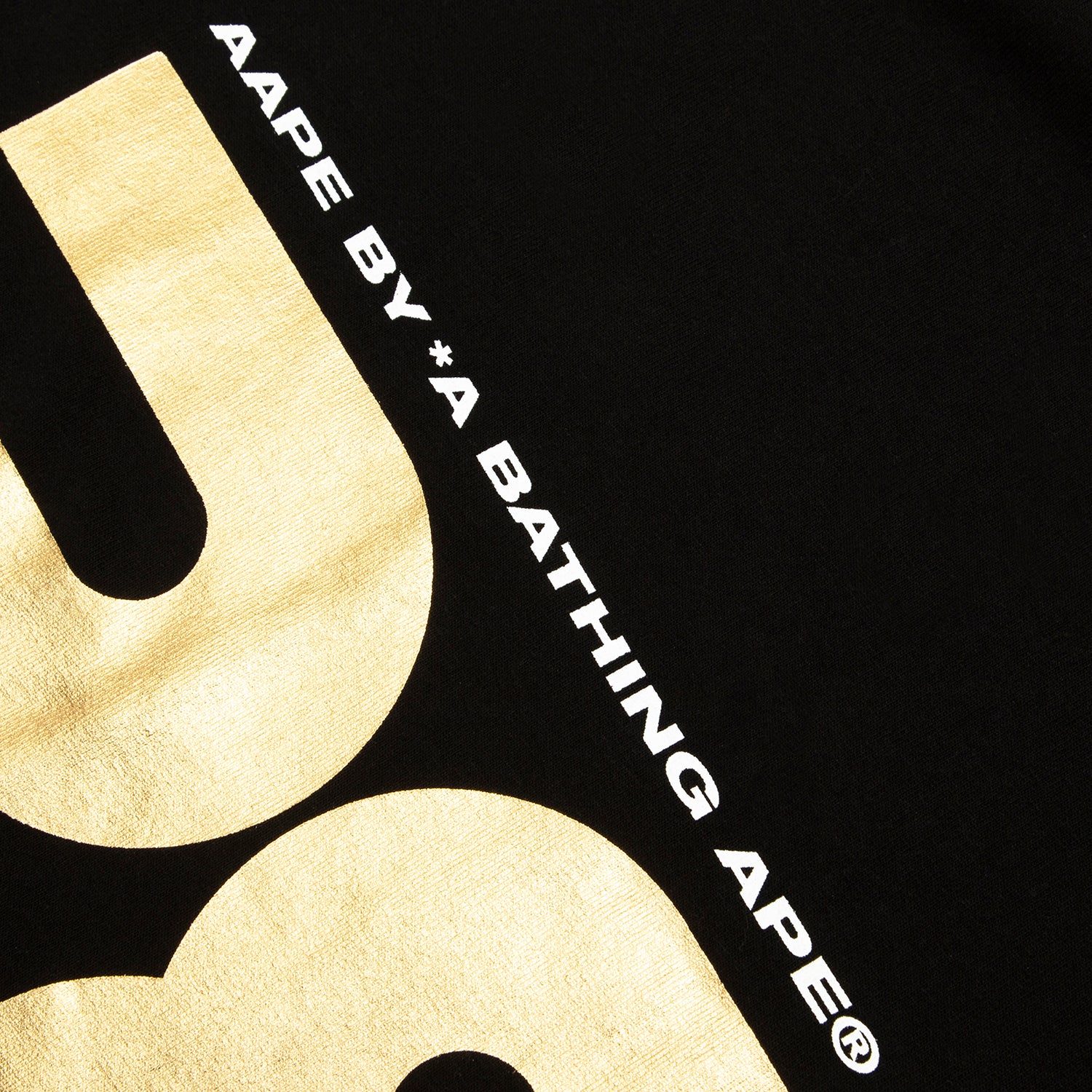 AAPE METALLIC LOGO TEE