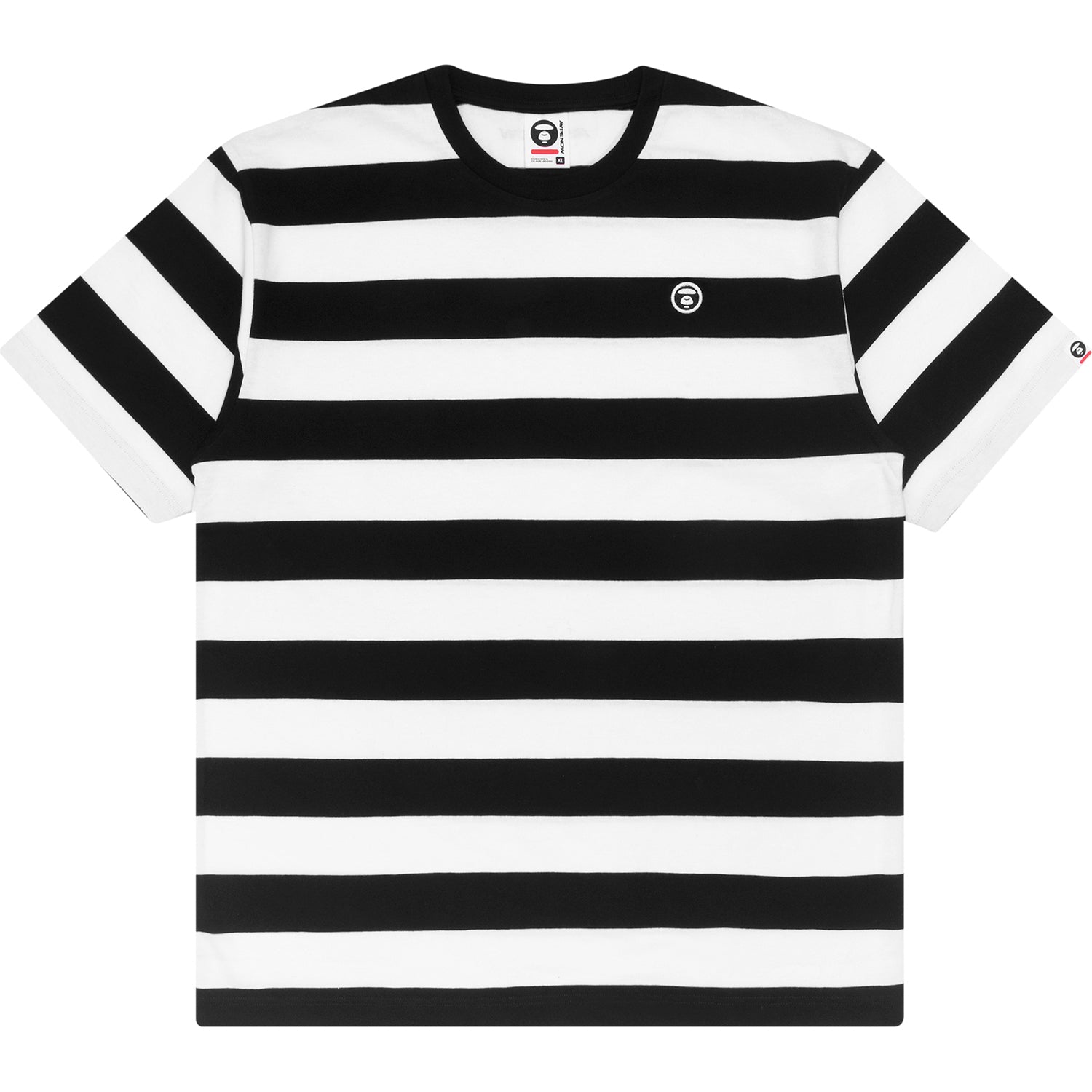 AAPE APE FACE STRIPE TEE