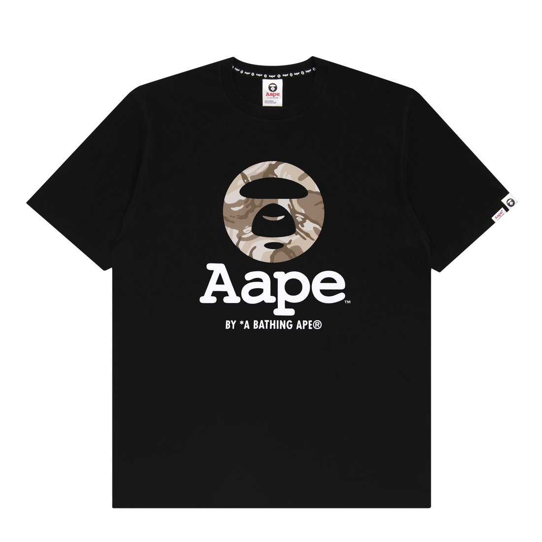 AAPE APE FACE LOGO TEE