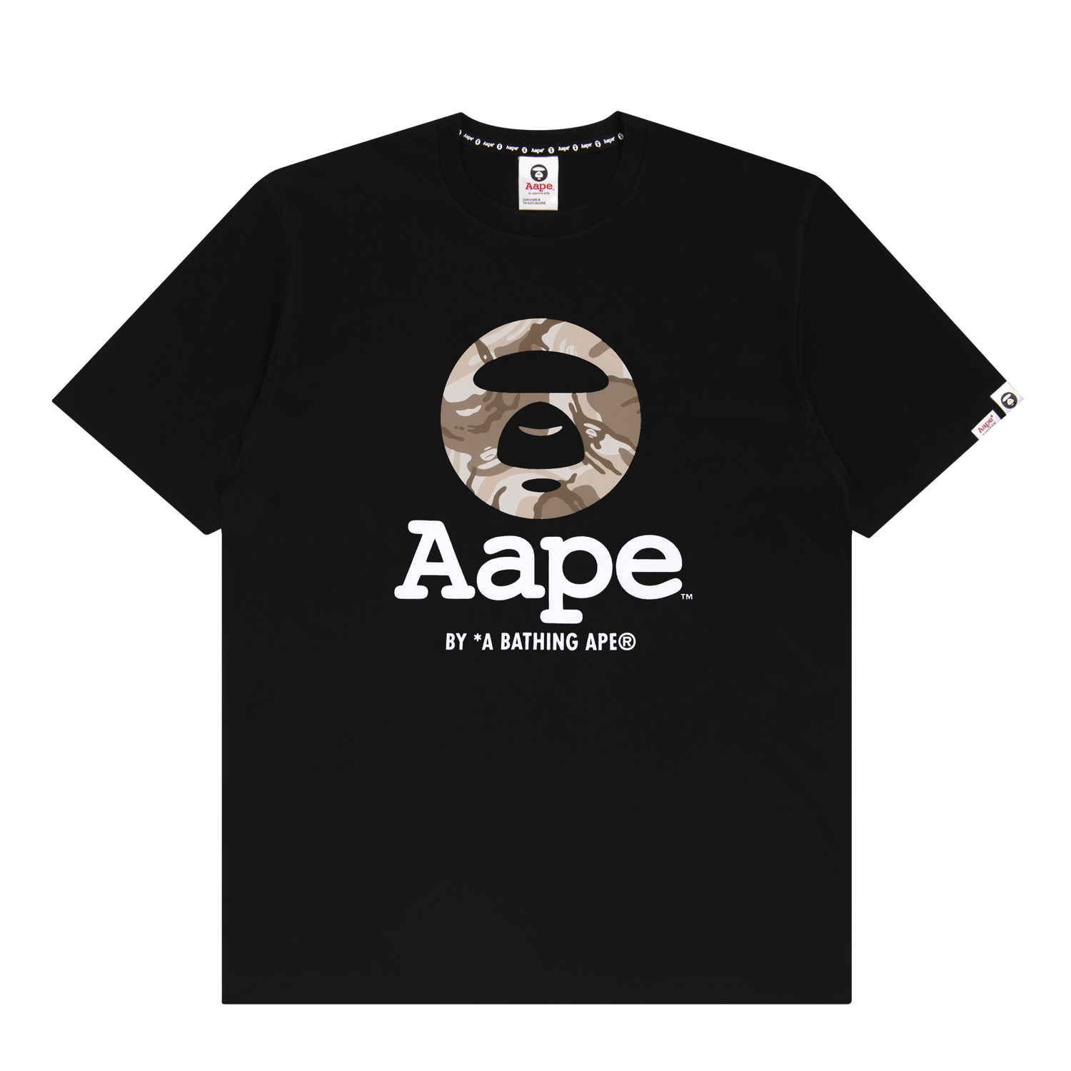 AAPE APE FACE LOGO TEE