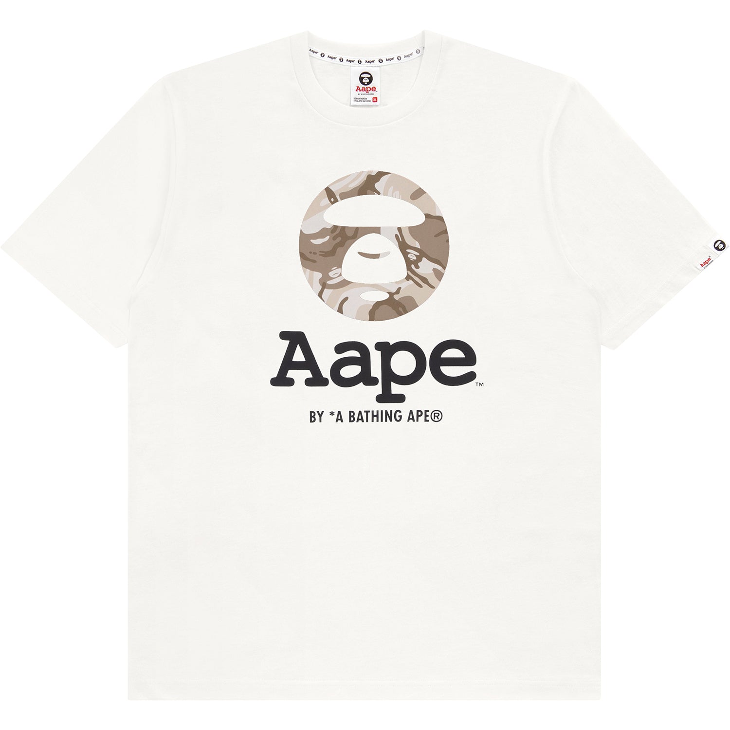 AAPE APE FACE LOGO TEE