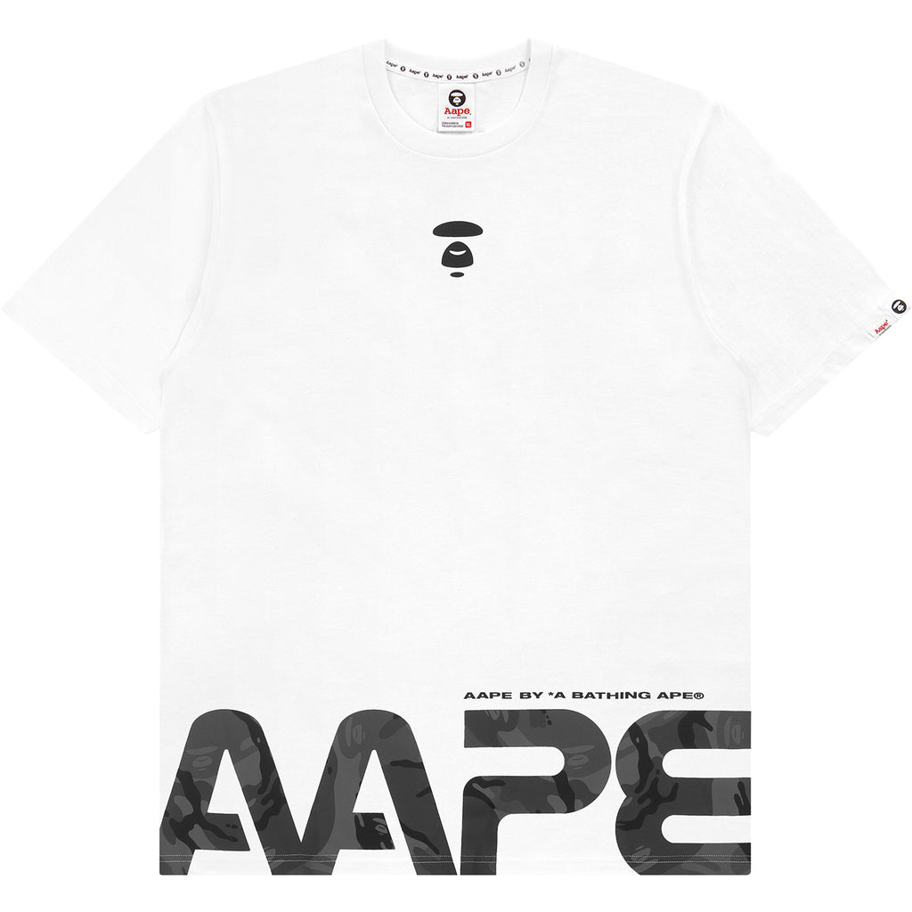 AAPE LOGO EMBOSSED TEE