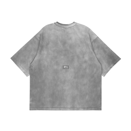 LOGO TIE-DYE RELAXED TEE