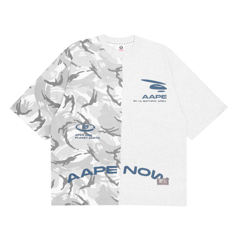 APE FACE CAMO COLOUR BLOCKED TEE
