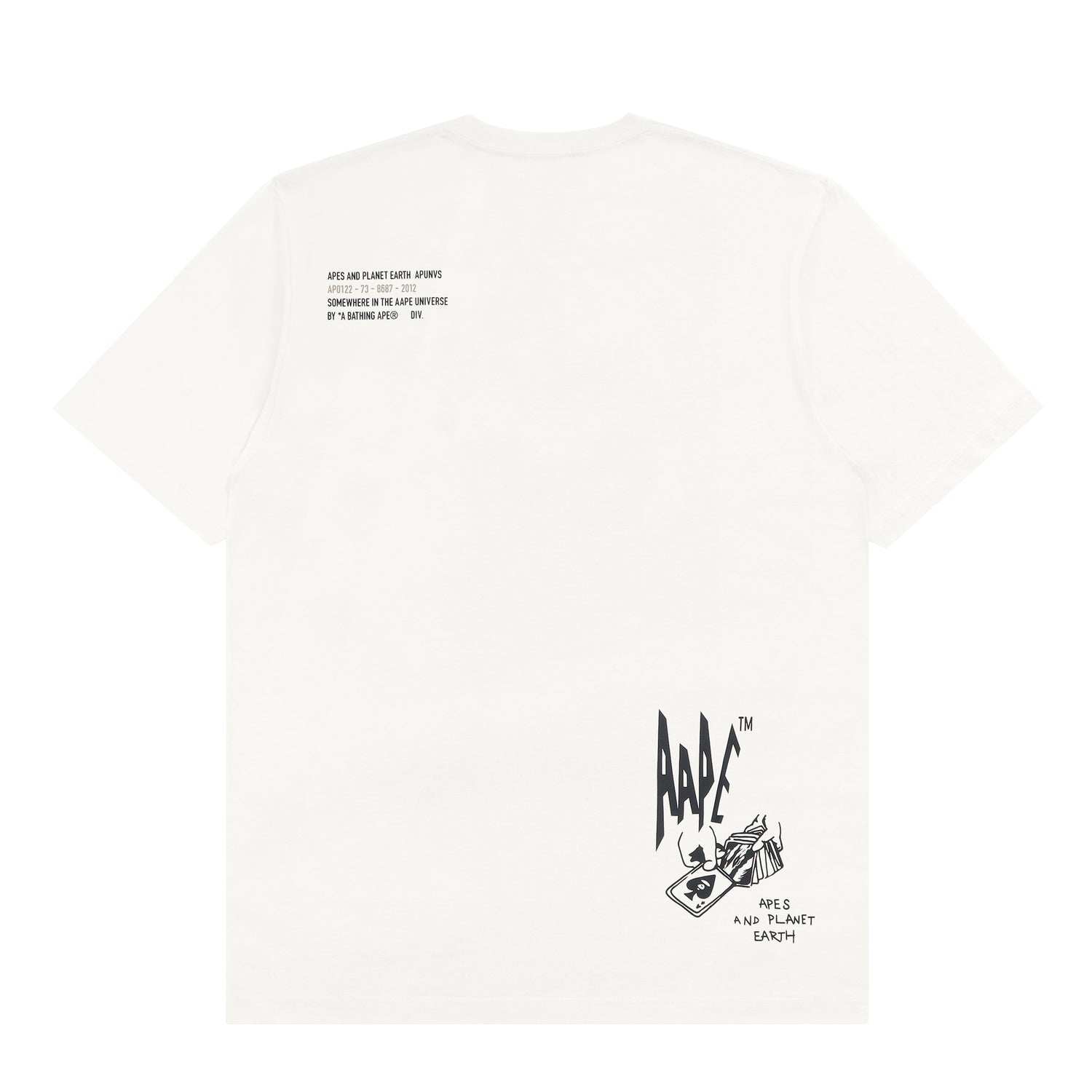 AAPE SHORT SLEEVE TEE