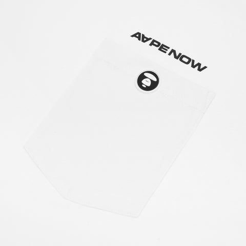 AAPE MOONFACE CHEST POCKET TEE