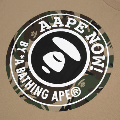 AAPE MOONFACE PRINTED TEE