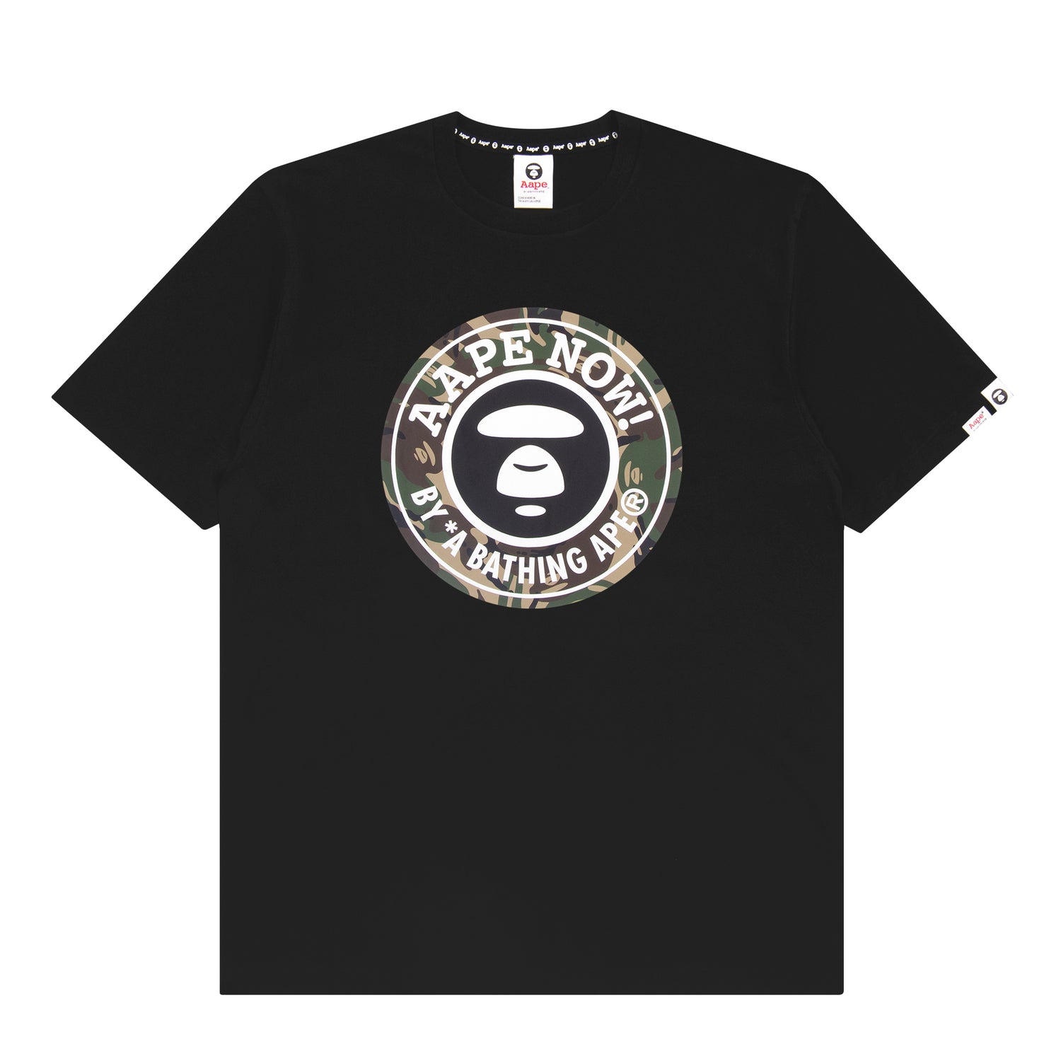 AAPE MOONFACE PRINTED TEE