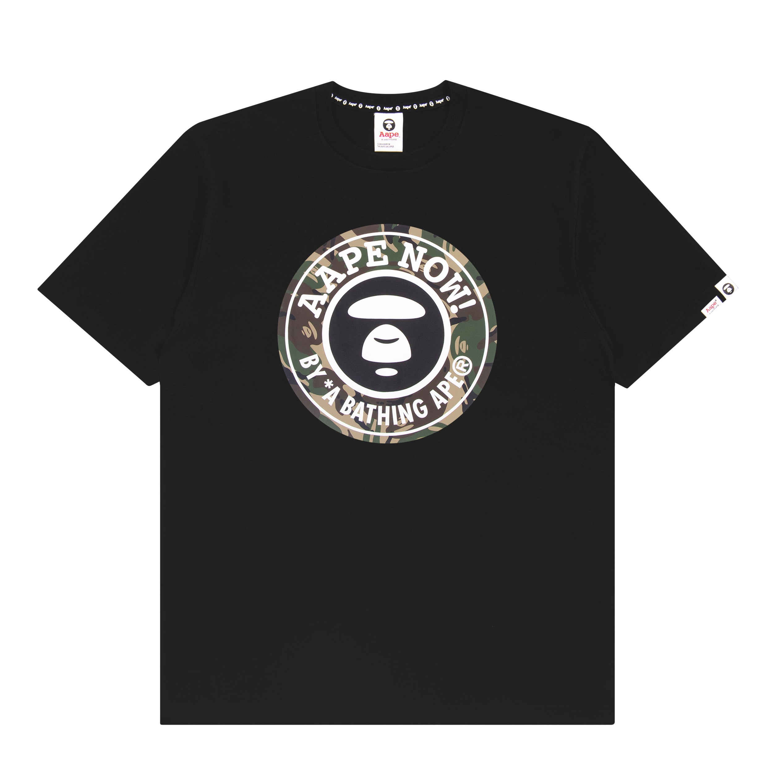 AAPE MOONFACE PRINTED TEE