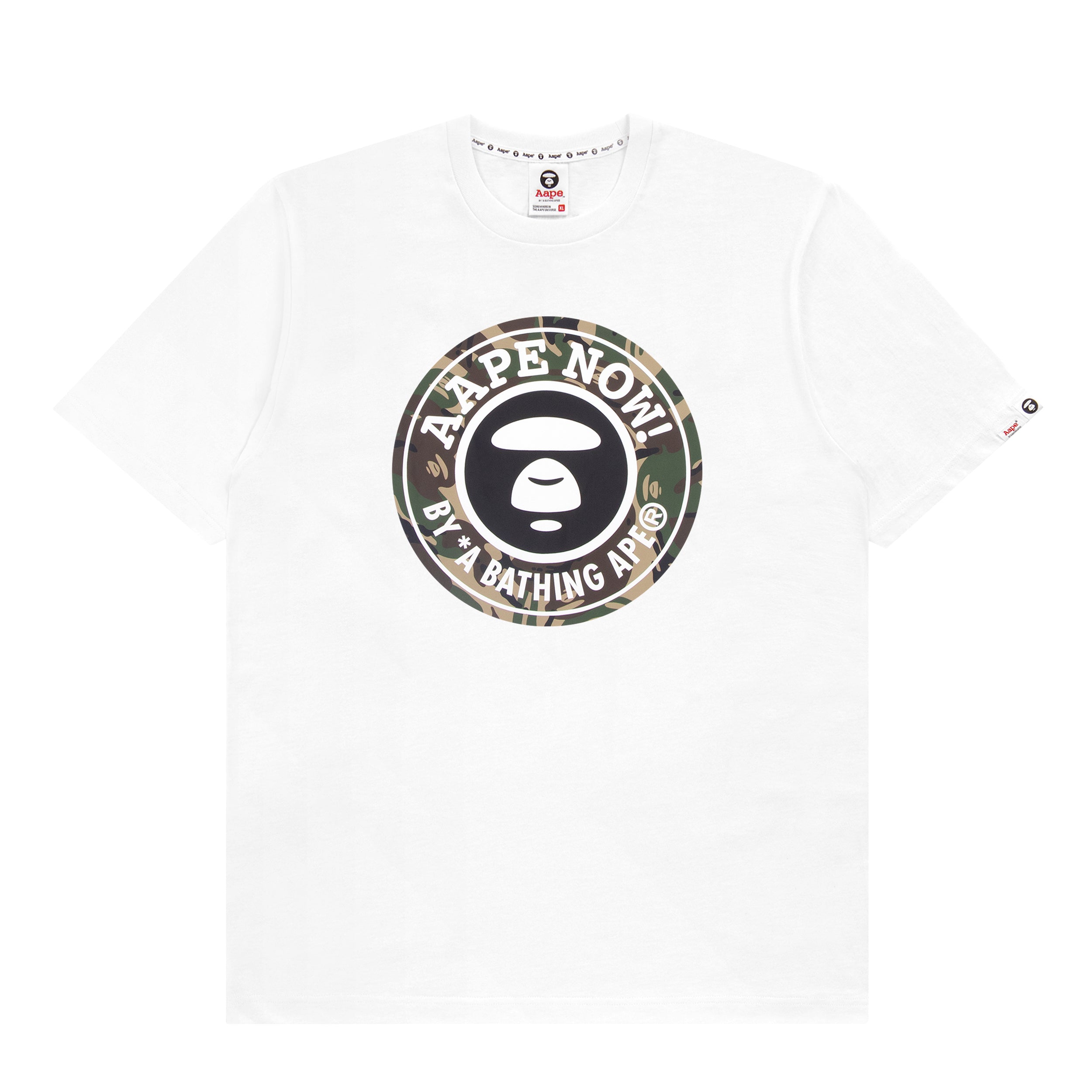 AAPE MOONFACE PRINTED TEE