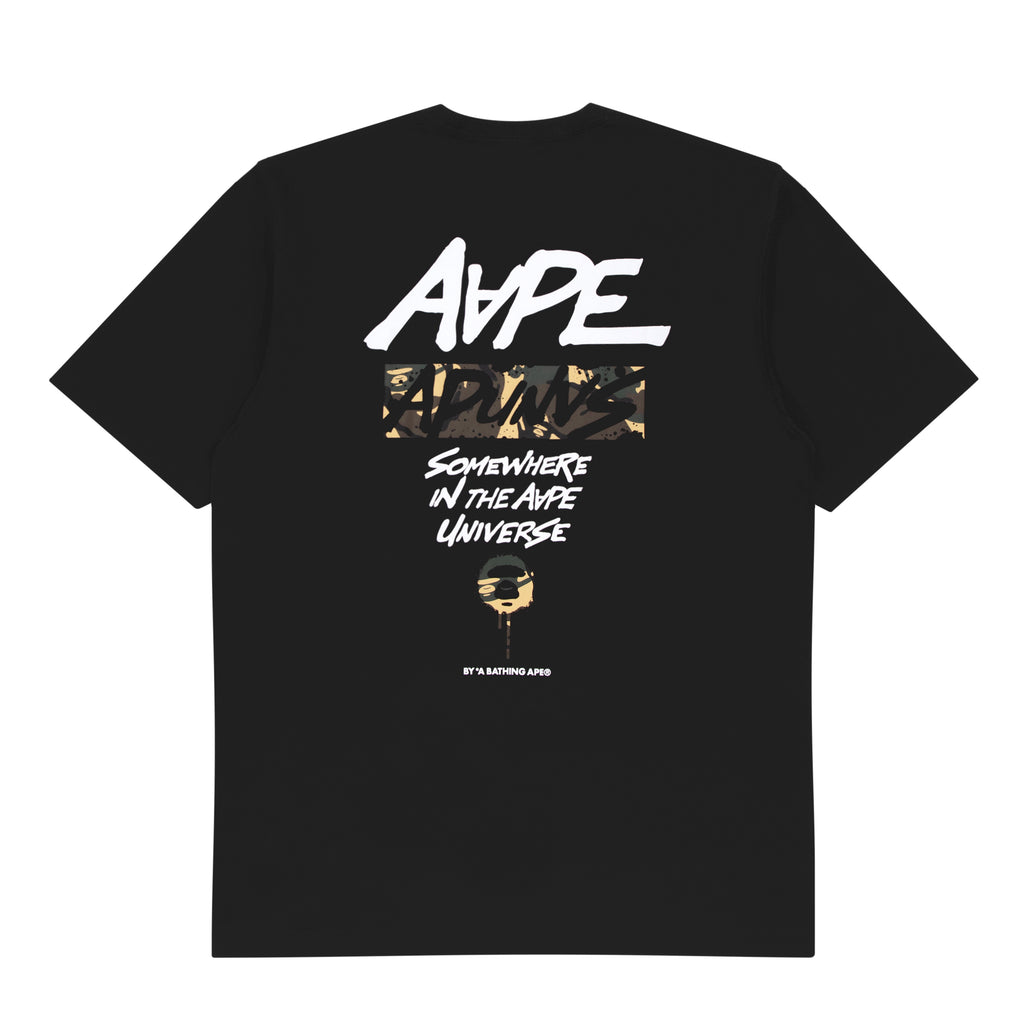 AAPE MOONFACE DRIP GRAPHIC TEE | AAPE US